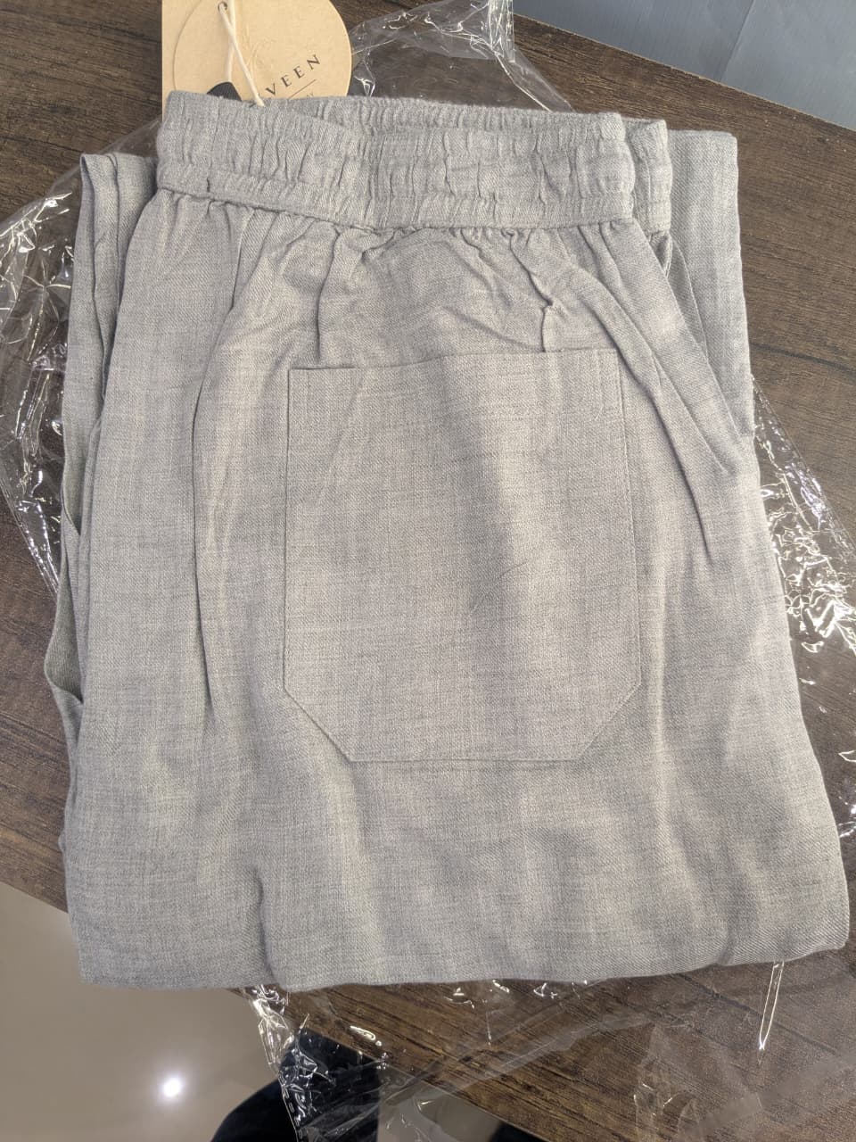 Platinum Grey Bootcut Trouser