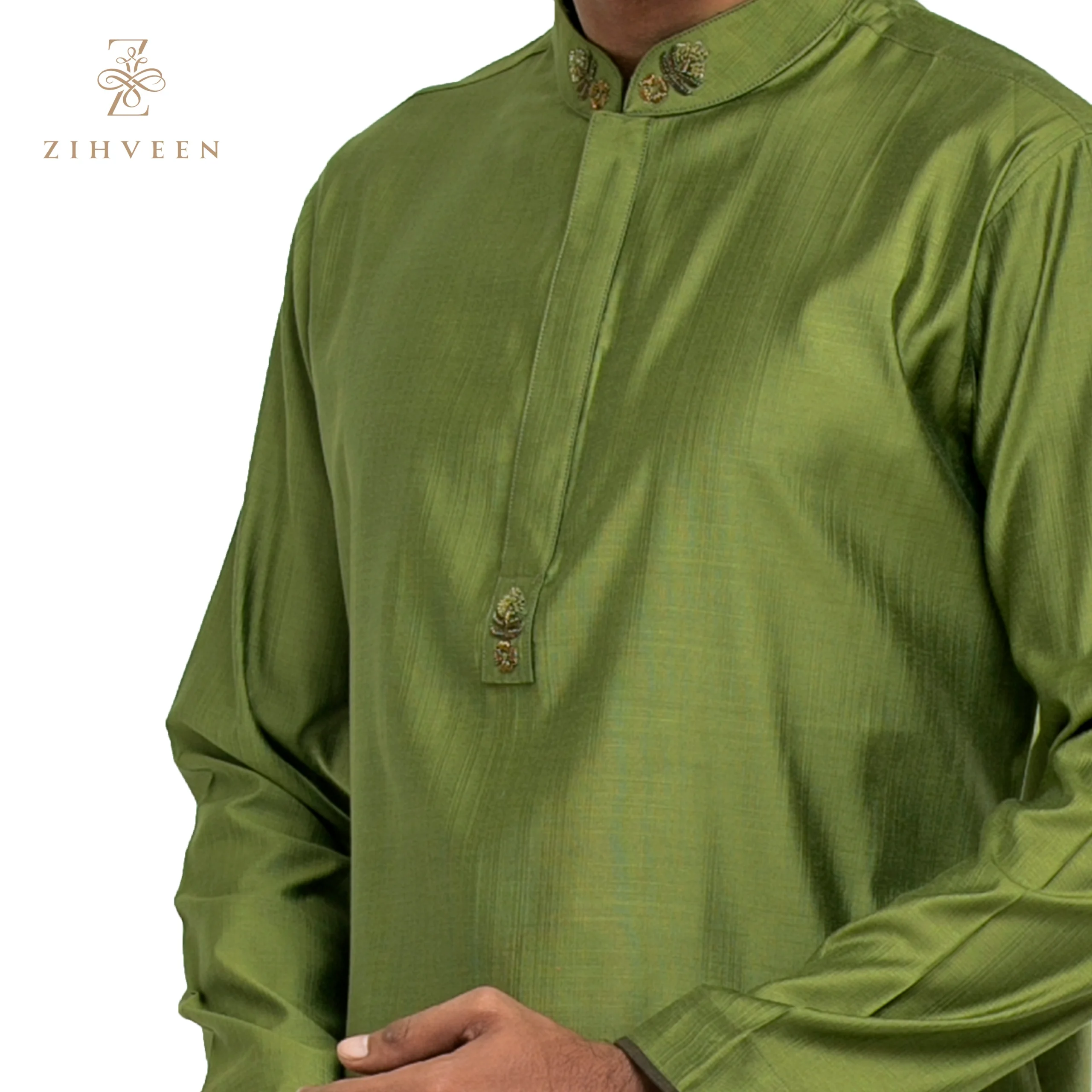 Pear Green Zardoji - ZVPG043A - view 1